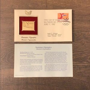 Gold stamp replica